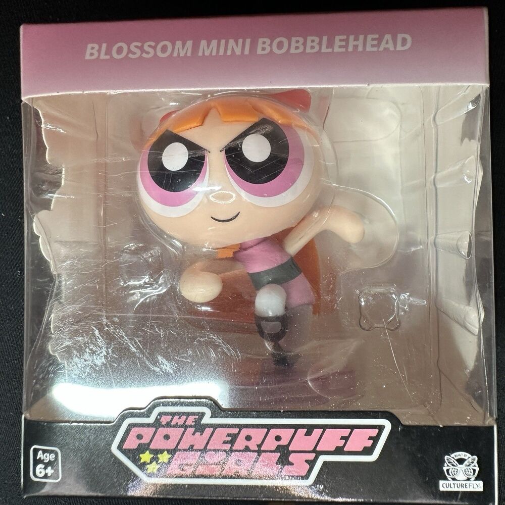 The Powerpuff Girls Blossom Mini Bobblehead by CultureFly